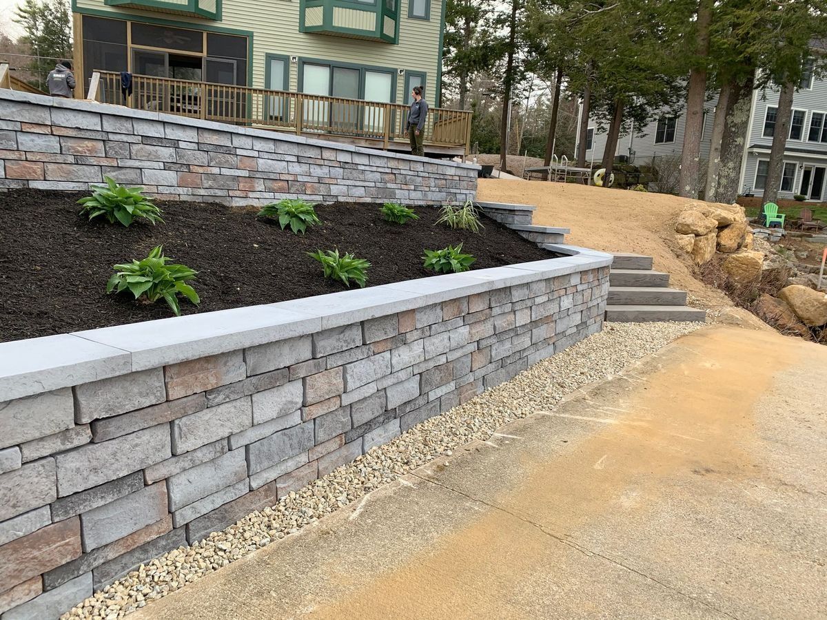 Ironstone Masonry Retaining Wall Project